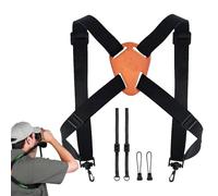 Adjustable Binocular Harness Strap - 0.39x0.39in Cross-Style Safety Strap | Outdoor Universal Accessory For Hunting, Birdwatching, Photography, Golf, Hiking, Climbing, Travel, Binocular Support,