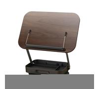 Adjustable Book Holder, Multifunctional Display Stand, 13.39x9.25x2.99 Inches Foldable 360° Rotating Riser, Ergonomic Support for Textbooks, Cookbooks, Tablets, Magazines, Laptops, Desk