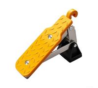 Adjustable Car Door Step 400lbs Aluminum Alloy Roof pour access(Orange)