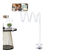 Adjustable Cell Phone HolderBed Laying Down Overhead Stand Tablet Recording | Cell Phone Holder Phone Mount Clamp Tablet Filming Desk Wall Couch Headboard Recliner Chair Bike Dorm Lazy Laying
