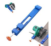 Adjustable Cutting Machine Base Guide, Electric Clamp Guide Rail for Woodworking Tool, New Electric Circular Saw Milling Positioning Clamp, For Professionals and Diy Enthusiasts (1 Pcs)
