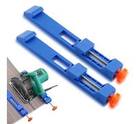 Adjustable Cutting Machine Base Guide, New Electric Circular Saw Milling Positioning Clamp, Portable Skate Plate Circular Saw Positioning Clamp, for Professionals and DIY Enthusiasts (2PCS)
