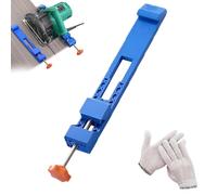 Adjustable Cutting Machine Base Guide, Precision Wood Cutting Guide, Electric Circular Saw Milling Positioning Clamp, Specially Designed for Precision Cutting and Milling Tasks (1Pcs)