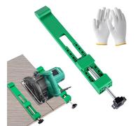 Adjustable Cutting Machine Base Guide, Upgraded Extended Circular Saw Guide Rail, Compatible with 150-300mm Base Plates for 4-6 Inch Cutting Tools, Precision Saw Guide for Straight & Accurate Cuts