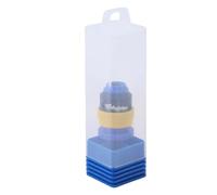 Adjustable Depth Screw Driver Bit Holder, Strong Magnetic Quick Change Adsorption, Magnetic Tip Bit Holder, Drill Bit Extension Setter Clutch for Drywall, Yellow Blue