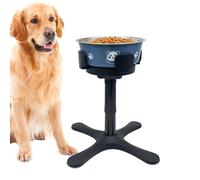 Adjustable Dog Bowl Stand | Dog Bowls with Stand | Large Capacity Raised Dog Bowls | Backyard Dog Feeding Station with Raised Bowls Antitip Dog Food Bowl Stand for Medium Dogs