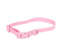 Adjustable Dog Collar | Weather - Protected & Tarnish - Proof PVC Material for Easy Care/Training/Outdoor Use | Soft Flexible Comfortable Pet Collar for Dogs & Cats (31-50cm/12.2-19.7in