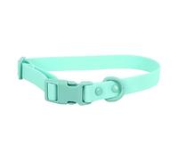 Adjustable Dog Collar | Weather - Protected & Tarnish - Proof PVC Material for Easy Care/Training/Outdoor Use | Soft Flexible Comfortable Pet Collar for Dogs & Cats (31-50cm/12.2-19.7in