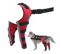 Adjustable Dog Knee Brace Support Sleeve for Rear Leg Injury Recovery