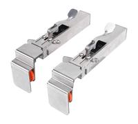 Adjustable Drawer Fixing Clamp | 2 Pcs Alloy Steel Clips for Drawers/Cabinets/Furniture | Labor Saving Tool with Easy One - Click Installation