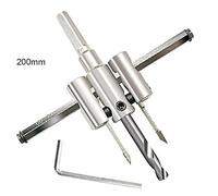 Adjustable Drill Bit Woodworking Hole Opener Metal Wood Circle Hole Saw Drill Bit Cutter-YUHAO