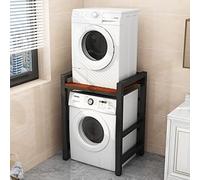 Adjustable Drum Washing Machine Storage Rack for Laundry Room Bathroom Kitchen Space Saving Shelf Unit with 3 Height Options (90/95/100cm)