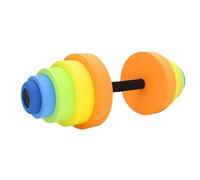 Adjustable EVA Dumbbells for Water Aerobics - Pool Swimming Barbells, 4 High Density Foams, Suitable for Weight Loss & Aquatic Training