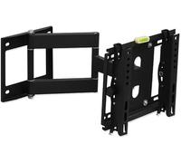 Adjustable Floating TV Mount, Tiltable & Swivel Bracket for 19-40 inch Screens, Holds Up to 35kg, Space-Saving Design for Living Room, Easy Installation