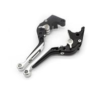 adjustable frein embrayage levier Pour Royal Enfield Hunter 350 HNTR 2022-2024 Leviers De Frein Et D'embrayage CNC Réglables, Pliables Extensibles Pour Moto(C Silver)