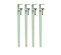 Adjustable Furniture Legs 4 Pieces Modern Industrial Style Replacement Table Legs DIY Chair Coffee Table Desk Bar Stand Bench Dining Desk Feet(71cm/Light Green)