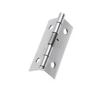 Adjustable Gate Hinges - Self Closing Door Hardware | Spring Operated Hinges for Home Entrance, Closet, Bedroom, Bathroom, Office, Reliable Tension Mechanism Ensuring Quiet Smooth