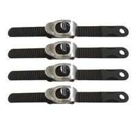 Adjustable Grip Lock, Retractable Belt Buckle System, 4 Piece Steel Set Advantage, Stainless Material Travel Keyword, Tie Down Accessory Kit Function, Secure Belt for Luggage Travel Use