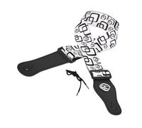 Adjustable Guitar Strap Wide Padding Suitable For Extended Playing Comfortable With Instrument Compatibility Comfortable Padded Guitar Strap