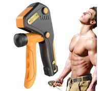 Adjustable Hand Gripper, Grip Strength Trainer, Electronic Counting Hand Exerciser, Reinforced Ergonomic Build with Technical Style, High-Performance Forearm Tool for Muscle Building