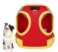 Adjustable Harness Reflective Strips, Pet Harness Tracker Slot, Soft Breathable Small Dog Harness, Soft Breathable Design, Adjustable Pet Harness, Easy to Use, Portable for Walking Running Training