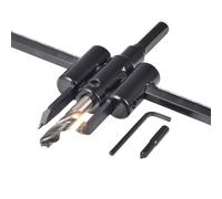 Adjustable Hole Saw Drill Bit Kit for Circular Holes 30mm to 200mm Wood Saw Drill Bits for Drywall Round Cut DIY Tools for Woodworking