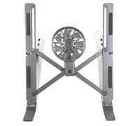 Adjustable Laptop Fan Stand,Durable and Stable Lift Cooling Base,Suitable for 10-17inch Laptops and Tablets B