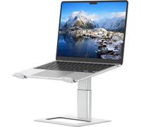 Adjustable Laptop Stand - Ergonomic Laptop Stand - Compatible with 10-17.3 Inch Laptop (Silver)