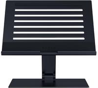 Adjustable Laptop Stand - Support Ergonomique Pour Ordinateurs Portables Jusqu'À 18 Pouces (Hauteur Et Inclinaison Réglables, Aluminium Durable, Design Ventilé) Noir