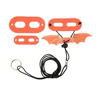 Adjustable Lizard Leash for Bearded Dragons | Soft Reptile Harness for Small Pets | Cute Walking Accessory/Party Costume Sturdy & Lightweight Design (Orange)