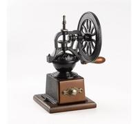 Adjustable Moulin à café manuel vintage facile à utiliser - Moulin à grains à noyau en acier au carbone (modèle léger)(Big)