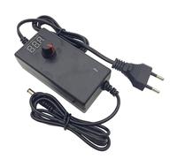 Adjustable Multi Voltage Power Supply 24V-36V 2A with Digital Display for Various Applications EU Plug