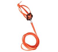 Adjustable Parrot Leash Harness | Nylon Protective - Bite Bird Harness for Outdoor Training | Soft & Secure Chest Strap for Small/Medium Birds | 47.2in Control Rope with Cushion (Orange)