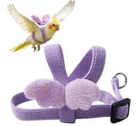 Adjustable Parrot Walking Harness Breathable Outdoor Bird Leash