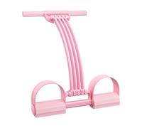 Adjustable Pedal Resistance Band, Latex Tube Trainer, Portable Exercise Handle, Home Gym Equipment, Compact Fitness Stretching Solution, Suitable for Indoor Outdoor Full Body Leg Arm Training