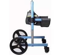 Adjustable Pet Wheelchair for Small Medium Large Doggy, Light Weight Wheelchair Cart, 4 Wheels Dog Mobility Aids Wheelchairs Walk Car(L)