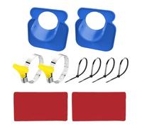 Adjustable Pipe Support - Flexible Pipe Holder, Secure Mount Design, Bracket, Strong Base Fixture | For Holding Pool Pipes Neatly Around Backyard Home Spa Business Family Friends Areas