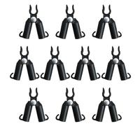 Adjustable Plant Trellis Connector - 20mm Joint Buckle Clip | 10-Piece A-Frame Universal Support - PP | 0-70° Angle Garden Climbing Tube Connector | Home Gardening Use