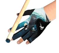 Adjustable Pool Mittens, - Quick Drying Left Hand Glove, Breathable Billiard Lightweight Accessory for Pools snoker, Left/right Use | Ideal Men Women Cue Sport Practice Tournament Play Indoor Recreat