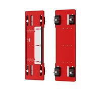 Adjustable Saw Base Guides, Aluminum Alloy Positioning Board, Lightweight No-Drill Cutting Machine Rail, Precision Saw Guide, Compact Ideal for Woodworking and Projects