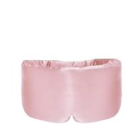 Adjustable Silk Sleep Mask For Side Sleeper,Eye Sleeping For Women Men Pure Mulberry, Cover(Pink)