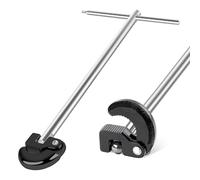 Adjustable Sink Wrench - 11.73x4.49x4.61 in Basin Wrench | Multifunctional Sink Wrenches | Adjustable Tap Spanner | Heavy-Duty Adjustâble Wrenches Tool for Plumbing Disassembly, Kitchen, Garden