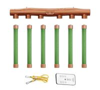 Adjustable Speed Toy Challenge - 15.35 inch Drop Stick Set | PP Electronic Reflex Catching Sticks Machine with Remote Control, Hand Eye Coordination Training Game for Kids Adults Outdoor Activity