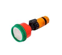 Adjustable Spray Nozzle, Fine Atomizing Watering Tool, 5x3cm Head with Mist Control, Brass Alloy Sprinkler, Garden Hose with Leak Proof, Irrigation Accessory for Lawn Care