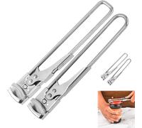 Adjustable Stainless Steel Jar Opener, Multifunctional Jar Openers for Weak Hands, Jar Opener for Weak Hands, Ease of Opening for Seniors Kids (2pcs)