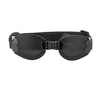 Adjustable Strap Puppy Glasses, 15x4.5x4cm, UV Protection Lens, Comfort Fit Goggles, Eye Safety Gear for Daily Walking, Hiking, Car Rides, Sightseeing
