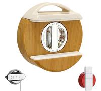 Adjustable Suction Cup Power Strip Holder, No Drill Under Desk Cable Management Organizer, 360° Rotating Reusable Wall Mount for 1.5"-3.5" Surge Protectors, Holds up to 5lbs (B)