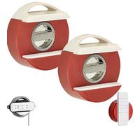 Adjustable Suction Cup Power Strip Holder, No Drill Under Desk Cable Management Organizer, 360° Rotating Reusable Wall Mount for 1.5"-3.5" Surge Protectors, Holds up to 5lbs (Mixed#5)