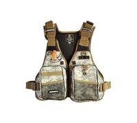 Adjustable Swim Vest with Multiple Pockets and High-Back Design Fly Fishing for Water Sports Activities: Kayaking, Boating, Sailing, Paddle Boarding, Fishing, Breathable for Adults(Camouflage A)