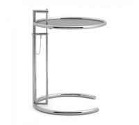 Adjustable Table E 1027 - Table d'appoint Ø52cm/adjustable in height H 64-102cm
